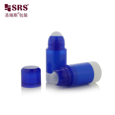 50ML খালি কসমেটিক প্যাকেজিং রোলার স্টিল বল বোতল পুনরায় পূরণযোগ্য বোতল উপর রোল