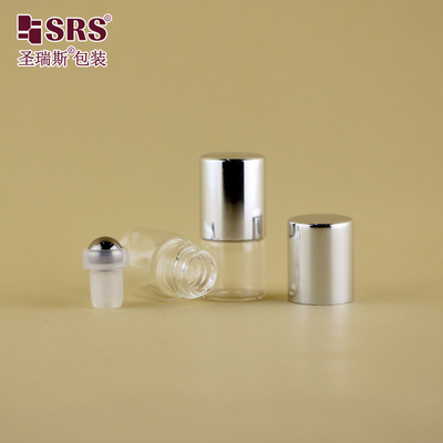 BLP-1ML গ্লাস টিউব রোল অন বোতল পেইন্টিং সজ্জা সহ উপলব্ধ কোনও ফুটো সুবিধা নেই