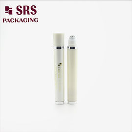 সিরাম ম্যাসেজ বোতল খালি উপর 10ml সাদা বিলাসবহুল কম্পন রোল