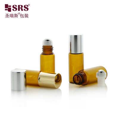 BLP-3ML অপরিহার্য তেল গ্লাস রোল-অন বোতল পারফিউম জন্য কোন ফুটো কাস্টমাইজেশন প্যাকেজিং