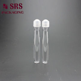 SRS8447-15ML স্বচ্ছ PETG রেডিয়ান আকৃতির রোল মেটাল বল খালি চোখের সিরাম জন্য