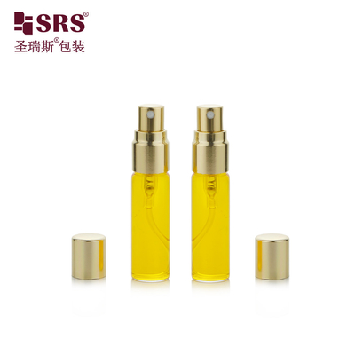 BLPA-5ML ভ্রমণ আকার ভাল মানের কোনও ফুটো নেই সূক্ষ্ম কুয়াশা অ্যালুমিনিয়াম স্প্রে পাম্প বোতল মুদ্রণ উপলব্ধ