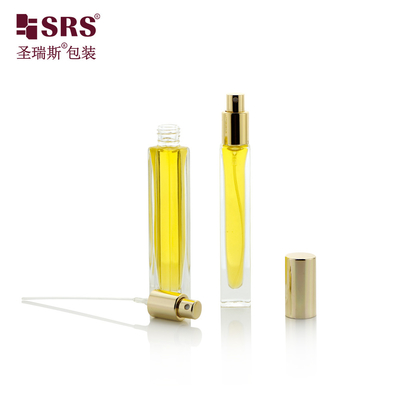 GSB2-10ML বিলাসবহুল কোন ফুটো স্কয়ার আকৃতি কাস্টমাইজেশন স্প্রেয়ার এটমাইজার পারফিউম বোতল সুগন্ধি