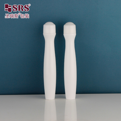 গোলাকার কোমর আকৃতির 15ML রোলার বল রোল উপর Bolttles চোখ সিরাম ম্যাসেজ জন্য