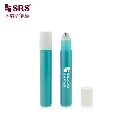 RPP-15ML ম্যাট ফিনিস গ্লোসি ইন মোল্ড পিপি পিসিআর পরিবেশ বান্ধব প্লাস্টিক রোলার স্টিল বল বোতল পিপি স্ক্রু ক্যাপ সহ অ্যান্টিপারস্পির্যান্টের জন্য