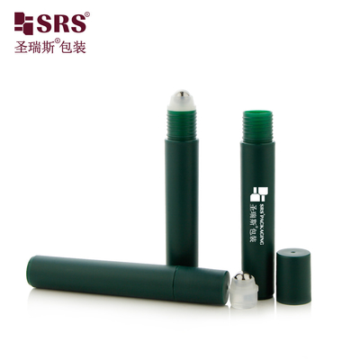 RPP-15ML গোলাকার সিলিন্ডার ইনজেকশন ফ্রিজড ফিনিস রোল অন বোতল 304 স্টেইনলেস স্টীল বল সঙ্গে চুলের Essence সিরাম জন্য