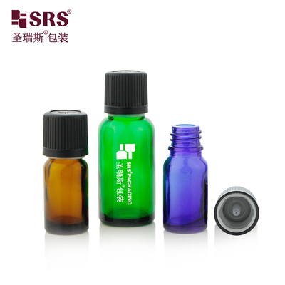 G011 অনুভূমিক সন্নিবেশ গ্লাস বৃত্তাকার কাঁধ বোতল সঙ্গে হস্তক্ষেপ প্রমাণ শিশু প্রুফ স্ক্রু ক্যাপ তরল তেল