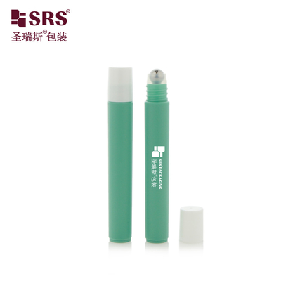 RPP-10ML ((C) উচ্চ এবং পাতলা পিপি প্লাস্টিকের পিপি ম্যাট সমাপ্ত খালি রোলার বোতল চোখের সিরামের জন্য ইস্পাত বল সহ