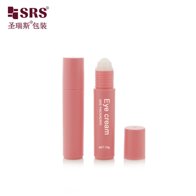 RPP-10ML প্লাস্টিক গোলাপী ম্যাট পিপি পিসিআর খালি কসমেটিক প্যাকেজিং রোল অন বোতল অ্যান্টি-ইটচ তরল অ্যাপ্লিকেটরের জন্য