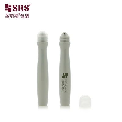 SRS8447-15ML কাস্টমাইজড প্লাস্টিকের খালি রোলার ইস্পাত বল বোতল কসমেটিক চোখের জেল সিরাম প্যাকেজিং আবেদনকারী