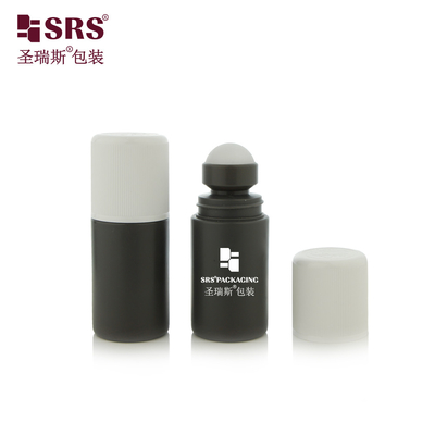 RPPC1-60ML ইকো-বন্ধুত্বপূর্ণ রোল অন ডিওডোর্যান্ট রোল অন বোতল ডাবল ওয়াল্ড শিশু নিরাপদ পুনর্ব্যবহৃত পিপি থেকে তৈরি