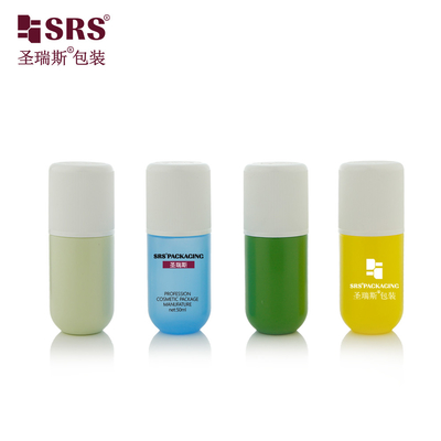 RPPA1-50ML গোলাকার নীচে পিপি পরিবেশ বান্ধব উপাদান পিসিআর ডিওডোর্যান্ট অ্যান্টিপারস্পির্যান্টের জন্য রোলার বল বোতল