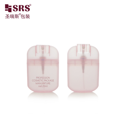PWU006 20ML 30ML কাস্টমাইজ রঙ প্লাস্টিক পিপি আধা-স্বচ্ছ কার্ড আকৃতির স্প্রে বোতল