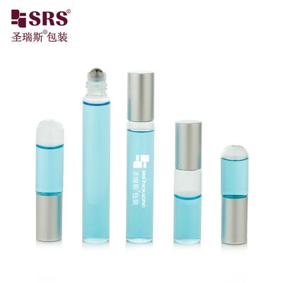 BLP 1ml~10ml টিউব স্বচ্ছ অ্যাম্বার গ্লাস রোল অন বোতল 304 স্টেইনলেস স্টীল বল অ্যাপ্লিকেটর জন্য অপরিহার্য তেল