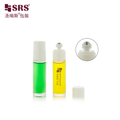 BLPB 15ml পরিষ্কার পাইকারি কাস্টমাইজেশন ছাঁচ গ্লাস রোল বোতল উপর সুইচ সঙ্গে রোলার ইস্পাত বল বোতল সুগন্ধি জন্য