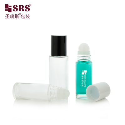 BLPC 30ML 50ML স্বচ্ছ ঘন প্রাচীর ভারী গ্লাস রোল অন ডিওডোর্যান্ট জেল বোতল প্যাকেজিং ব্যক্তিগত যত্ন বোতল