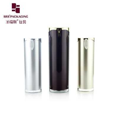 সৌন্দর্য এবং নতুন রঙ সিলিন্ডার পাম্প খালি সঙ্গে লোশন বোতল