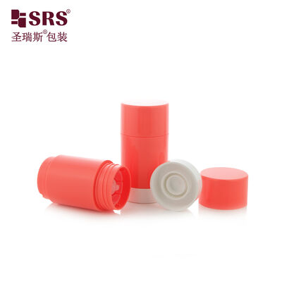 D048 15ml 30ml 50ml 75ml 90ml PP PCR Recycled Plastic Deodorant Stick Container Bottom Filling Cosmetic Packaging