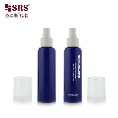 T120D42N24 120ml PET Plastic Spray Pump Bottle For Fragrance Mist No Leakage Customization Color Logo