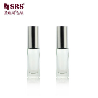 Wholesale 4ml Molded Glass Roller Bottle Empty Mini Perfume Essential Oil Cosmetic Roll‑on Container