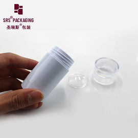 D042 30ml 50ml 75ml প্লাস্টিকের কসমেটিক সাদা পাত্রে খালি ফাউন্ডেশন স্টিক