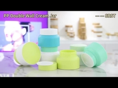 এসআরএসটি পিপি পিসিআর ইকো-বন্ধুত্বপূর্ণ পুনর্ব্যবহৃত ক্রিম জার প্যাকেজিং