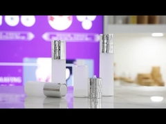 TA023 20ml 30ml 40ml 50ml গ্লোসি ম্যাট ইন মোল্ড ইঞ্জেকশন ক্লিয়ার ফ্রস্টড পিপি পিসিআর এয়ারলেস বোতল ফাউ জন্য