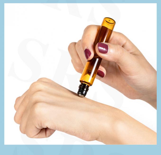 BLP-1ML গ্লাস রোলার অ্যাপ্লিকেটর চটকদার এবং টেকসই সঞ্চয়ের জন্য সিলিন্ডারিকাল রোল-অন বোতল 3
